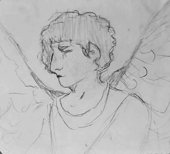 Painting study series - original title and artist unknown.