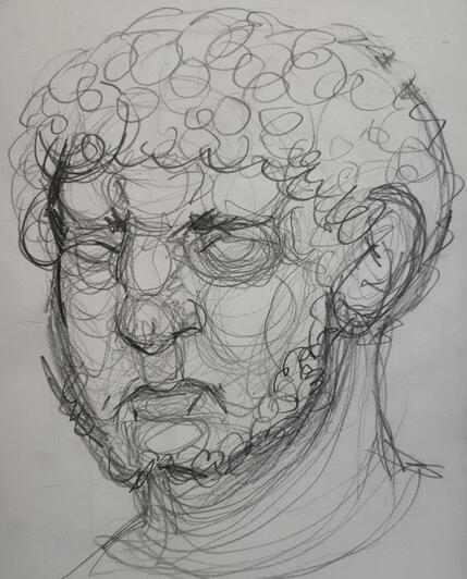 Caracalla series - gesture sketch