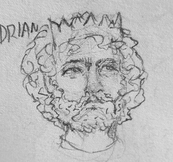 Bust study series - Hadrian