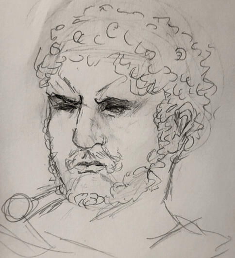 Caracalla series - rough sketch